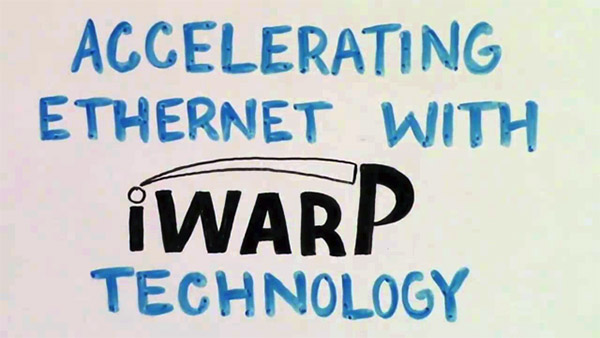 Accelerating Ethernet with iWARP Technology: the Movie