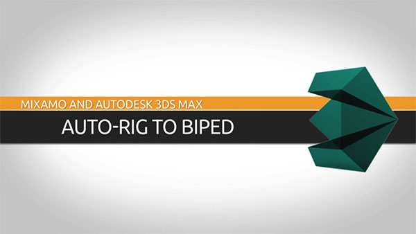 3D Animation Software Tutorial: Convert an Auto-Rigged Character to 3ds Max Biped
