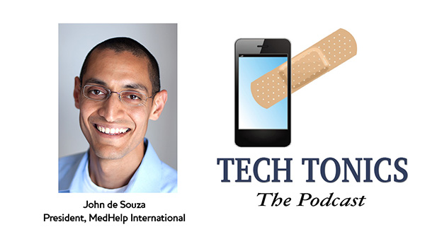 Tech Tonics: John de Souza, Meant for Medicine